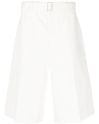 Jil Sander - Flared Bermuda Shorts - Lyst