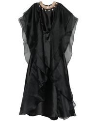 Baruni - Ruffled Embellished Almas Dress - Lyst
