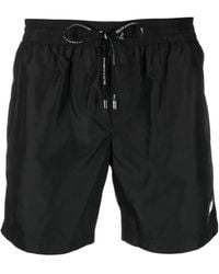 Dolce & Gabbana - Zwembroek Met Logo-Applicatie - Lyst