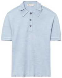Tory Burch - Silk Polo - Lyst