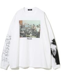 Undercover - Faust-Print Long-Sleeve Sweater - Lyst