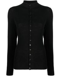 Lemaire - Cárdigan con cuello alto - Lyst