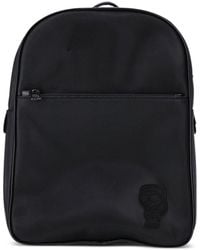 Karl Lagerfeld - Logo-appliqué Backpack - Lyst