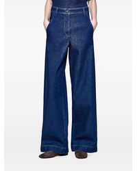 Giorgio Armani - Wide-Leg Jeans - Lyst