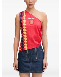 adidas - Haut Spain À Une Épaule - Lyst