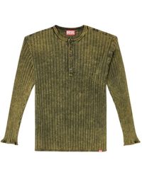DIESEL - K-Vieri Cotton-Blend Top - Lyst