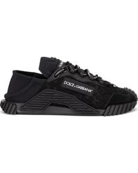 Dolce & Gabbana - Ns1 Slip On Sneakers In Mixed Materials - Lyst