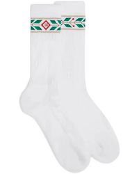 CASABLANCA - Laurel Patterned Socks - Lyst