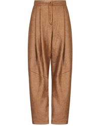 Giorgio Armani - Pantalon Fuselé À Taille Ceinturée - Lyst
