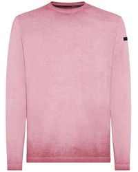 Rrd - Faded-Effect Crew-Neck Sweater - Lyst
