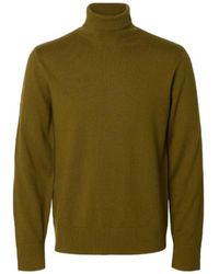SELECTED - Tray Roll-Neck Sweater - Lyst