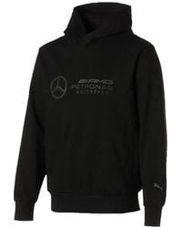 PUMA - X Mercedes-Amg F1 Team Logo-Print Hoodie - Lyst
