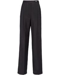 Prada - Straight Trousers - Lyst