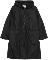 ROSSO35 - Abrigo con capucha y botones - Lyst