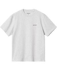 Carhartt - T-Shirt Brodé Script - Lyst