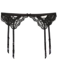 Fleur du Mal - Bianca Garter Belt - Lyst
