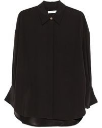 JOSEPH - "Camilia" Blouse Satin Twill - Lyst