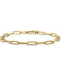 David Yurman - 18Kt Dy Madison Chain Bracelet (4Mm) - Lyst
