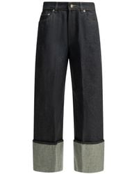 Givenchy - Turn-Up Cuff Jeans - Lyst