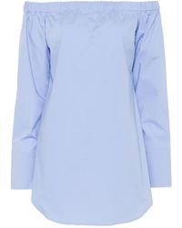 FEDERICA TOSI - Off-Shoulder Mini Dress - Lyst