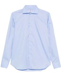 Borriello - Hemd mit spitzem Kragen - Lyst