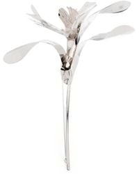 N°21 - Floral-Motif Brooch - Lyst
