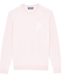 Vilebrequin - Jacquard Turtle Crew-Neck Sweater - Lyst
