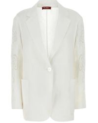 Max Mara - Angizia エンブロイダリースリーブ ジャケット - Lyst