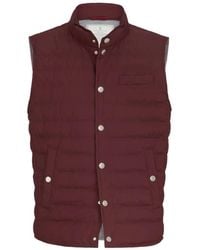 Brunello Cucinelli - Techno Fabric Down Vest - Lyst
