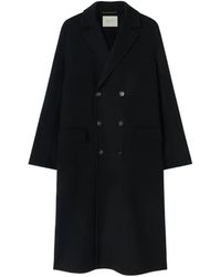 RETORI - Double-Breasted Wool Coat - Lyst