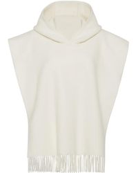 Brunello Cucinelli - Fringed Cape - Lyst