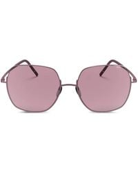 Silhouette - Oka Dinamic Dawn Geometric-Frame Sunglasses - Lyst