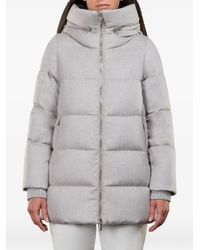 Moorer - Carinzia Hooded Padded Coat - Lyst