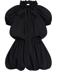 Patou - Vestido Corto Con Cierre De Lazo - Lyst