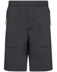 Moncler - Technical Froissé Shorts - Lyst