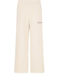 Laneus - Embroidered-Logo Track Pants - Lyst