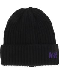 Needles - Wool Beanie Hat - Lyst