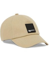 KARL LAGERFELD - Box Logo Cap - Lyst