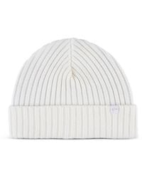 Paul & Shark - Ribbed Beanie Hat - Lyst