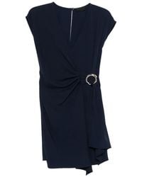 Liu Jo - Short Dress With Bejewelled Detailing - Lyst
