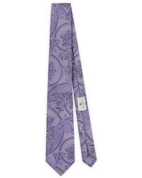 Etro - Paisley Jacquard Krawatte - Lyst
