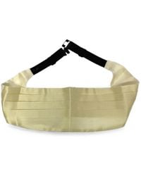 Dolce & Gabbana - Pleated Silk Cummerbund Belt - Lyst