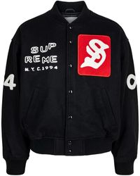 Supreme - Tourist Varsity Jacket - Lyst