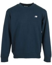 New Balance - Logo-Embroidered Sweatshirt - Lyst