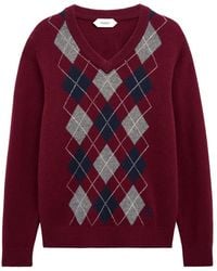 Pringle of Scotland - Pullover mit Argyle-Muster - Lyst