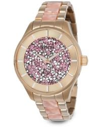 INVICTA WATCH - Angel Crystal-Embellishment 40Mm Watch - Lyst