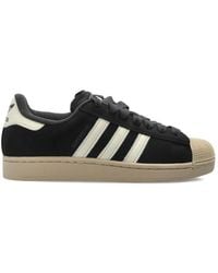 adidas - Superstar Ii Striped Sneakers - Lyst