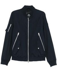 Moose Knuckles - Zip-Pocket Bomber Jacket - Lyst
