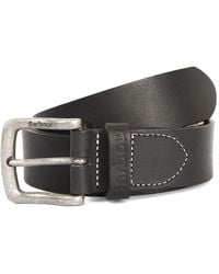 Barbour - Leather Logo-Detail Wallet And Belt Set - Lyst