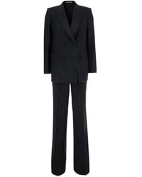 Tagliatore - Double-Breasted Peaked-Lapel Suit - Lyst